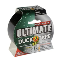 Duck Ultimate Tape Black - 50mm X 25m