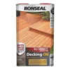 Ronseal Ultimate Protection Decking Oil Natural Pine - 5L