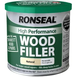 Ronseal High Performance Wood Filler - Natural - 550g