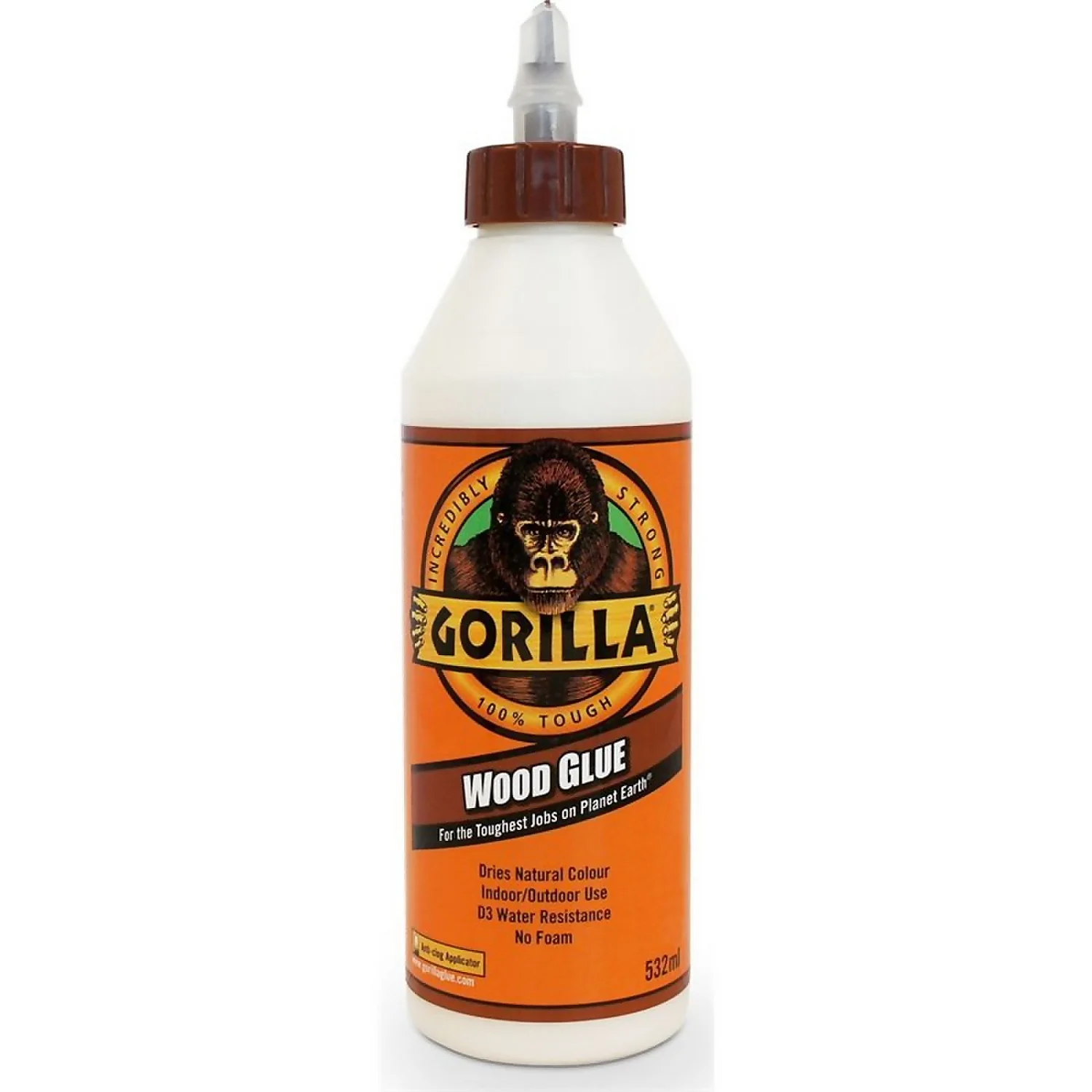 Gorilla Wood Glue 532ml 1 Gorilla Wood Glue 532ml