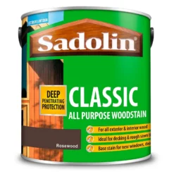 Sadolin Classic All Purpose Woodstain Rosewood - 2.5L 15 Sadolin Classic All Purpose Woodstain Rosewood - 2.5L -Haris Home Shop 12811709 1194951404415857