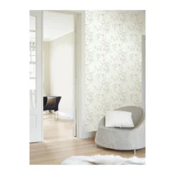 Grandeco Scandi Sprig Wallpaper - Grey & Teal -Haris Home Shop 12812865 1554833215518434