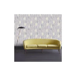 Superfresco Easy Paste The Wall Scandi Leaf Lilac Wallpaper -Haris Home Shop 12814343 8934832958617283