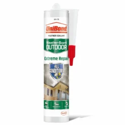 UniBond Extreme Repair Outdoor Sealant - White Cartridge 389g