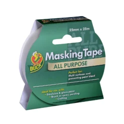 Duck All Purpose Masking Tape - 25mm X 25m