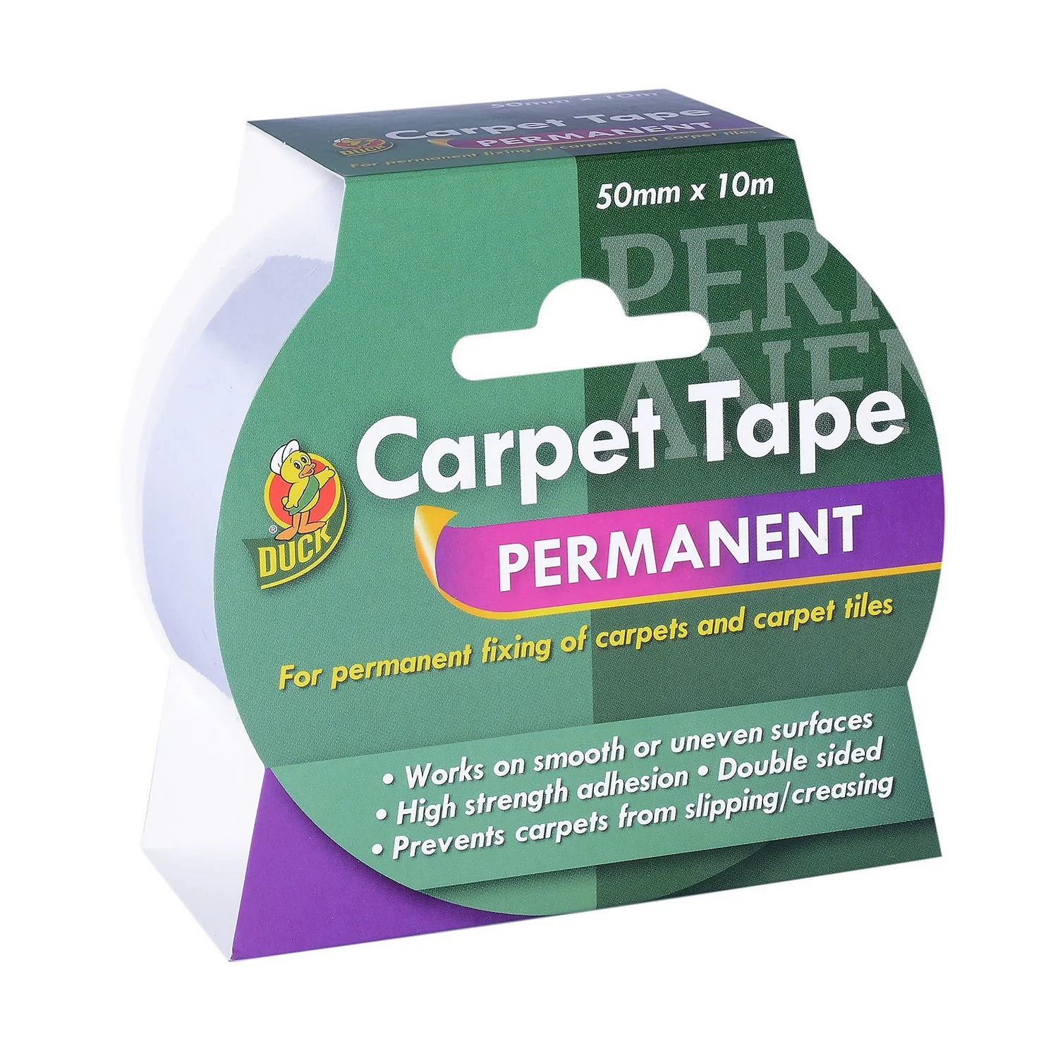 Duck Carpet Tape - 50m X 10m 1 Duck Carpet Tape - 50m X 10m