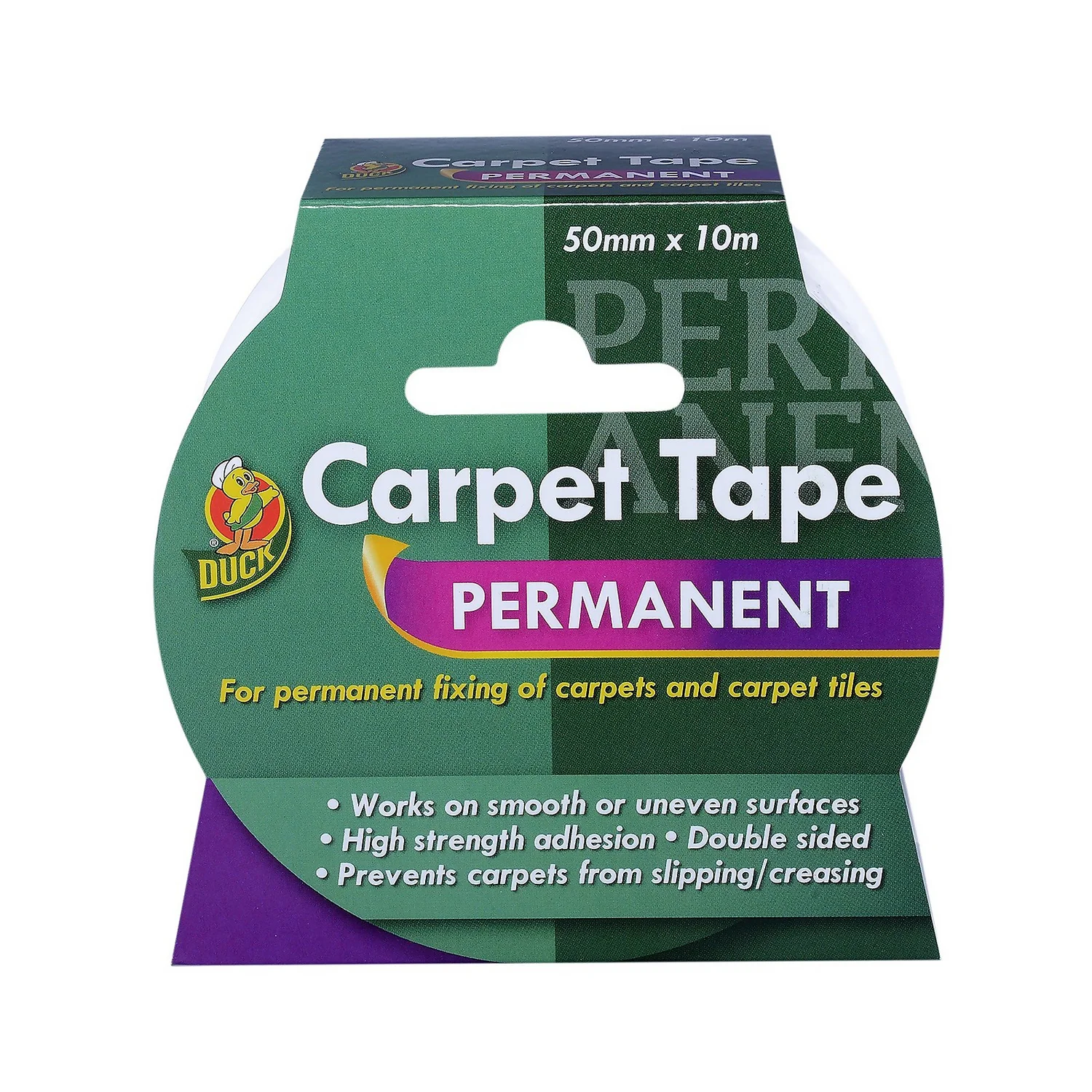 Duck Carpet Tape - 50m X 10m 2 Duck Carpet Tape - 50m X 10m - Image 2