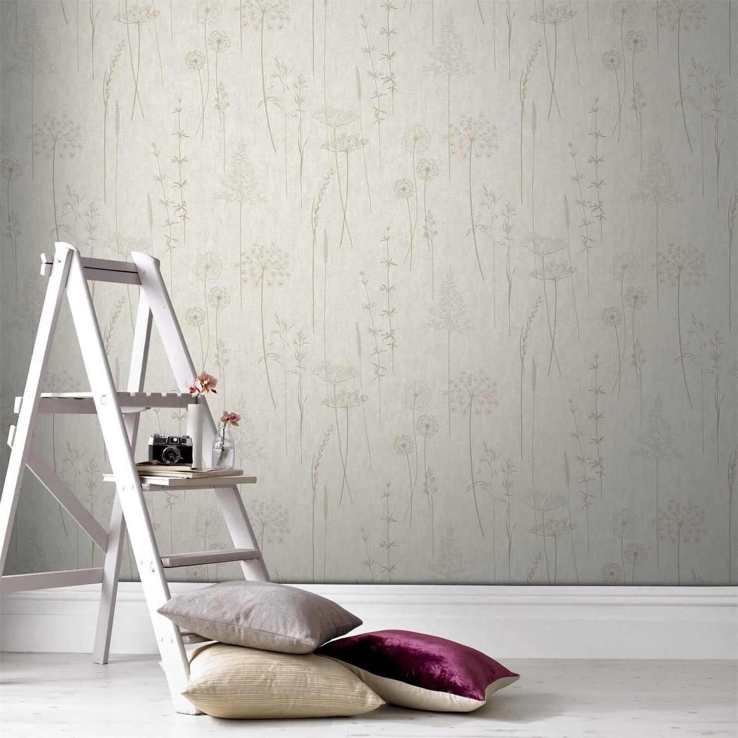 Superfresco Easy Meadow Wallpaper - Natural 2 Superfresco Easy Meadow Wallpaper - Natural - Image 2