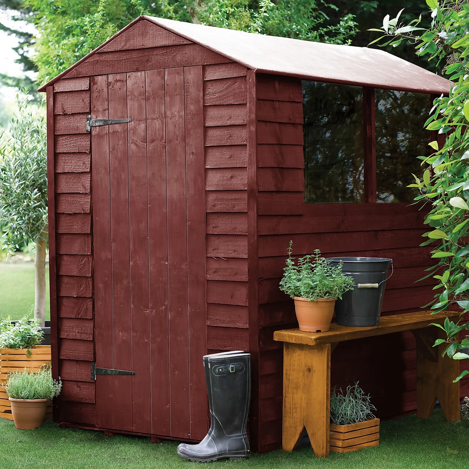 Sadolin Classic All Purpose Woodstain Mahogany - 2.5L 4 Sadolin Classic All Purpose Woodstain Mahogany - 2.5L - Image 4