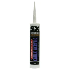 None Siroflex SX Contractors Caulk Acrylic - White - 300ml