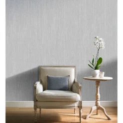 Grandeco Quartz Plain Grey Wallpaper -Haris Home Shop 12826854 1804876703634651