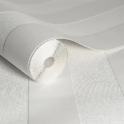 Superfresco Paintable Stripe White Wallpaper -Haris Home Shop 12829811 8544833171916029