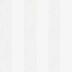 Superfresco Paintable Stripe White Wallpaper