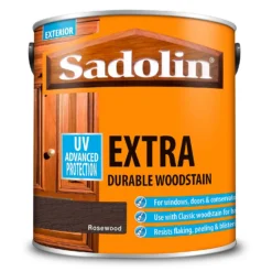 Sadolin Extra Durable Woodstain Rosewood - 2.5L -Haris Home Shop 12835164 1714951407057615