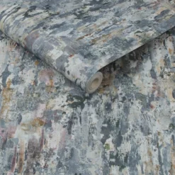 Fresco Distressed Concrete Texture Wallpaper -Haris Home Shop 12838040 1114833221757423