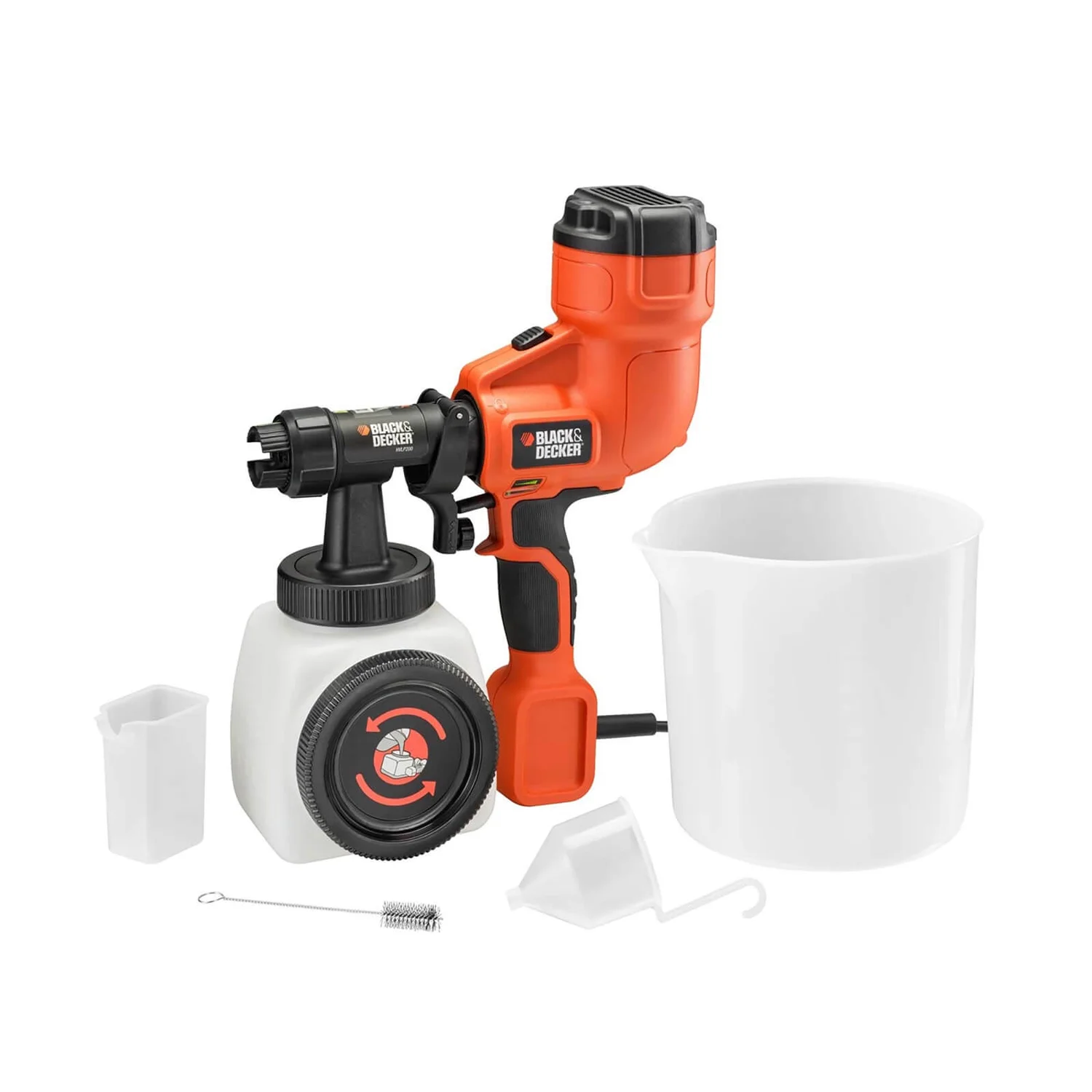 Black & Decker BLACK+DECKER 400W Corded Fine Paint Sprayer (HVLP200-GB) 1 Black & Decker BLACK+DECKER 400W Corded Fine Paint Sprayer (HVLP200-GB)