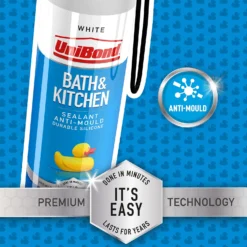UniBond Bath And Kitchen Sealant White Easy Pulse 104g -Haris Home Shop 12839189 9625033044805160
