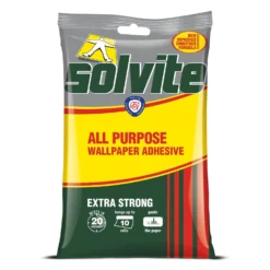 Solvite All Purpose Wallpaper Adhesive - 10 Rolls