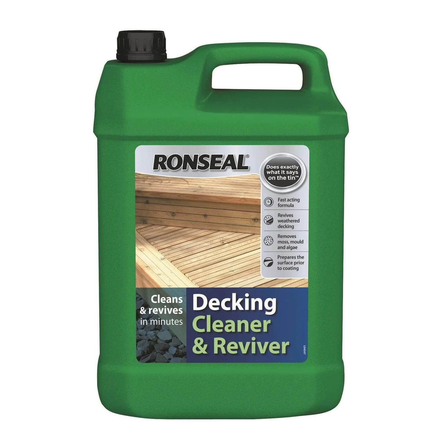 Ronseal Decking Cleaner & Reviver- 5L 1 Ronseal Decking Cleaner & Reviver- 5L