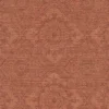 Grandeco Boutique Clarence Saran Orange Wallpaper