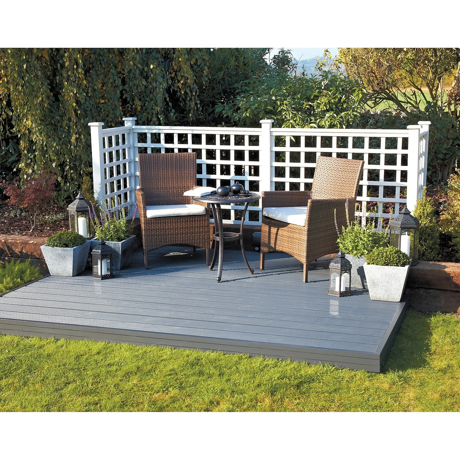 Ronseal Ultimate Protection Decking Paint Charcoal - 2.5L 4 Ronseal Ultimate Protection Decking Paint Charcoal - 2.5L - Image 4