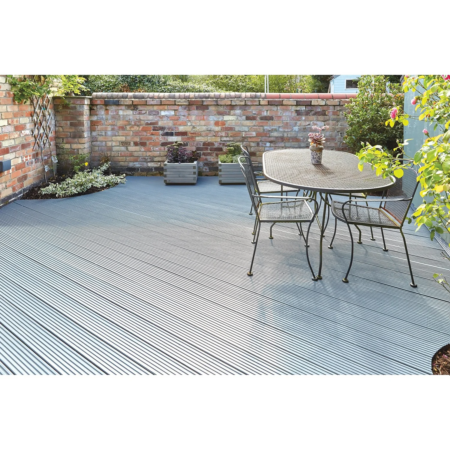 Ronseal Ultimate Protection Decking Paint Slate - 2.5L 2 Ronseal Ultimate Protection Decking Paint Slate - 2.5L - Image 2