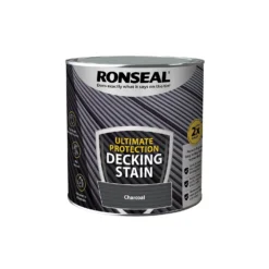 Ronseal Ultimate Protection Decking Stain Charcoal - 2.5L -Haris Home Shop 12889268 2004949798568075