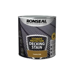Ronseal Ultimate Protection Decking Stain Country Oak - 2.5L -Haris Home Shop 12889272 1744949798628690