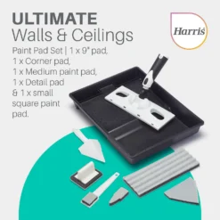 Harris Seriously Good Walls & Ceilings 9in Paintpad Set -Haris Home Shop 12891768 4075045960936946