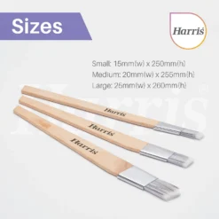 Harris Seriously Good Hobby & Craft Fitch Paint Brushes 3 Pack -Haris Home Shop 12891812 1755045983322178