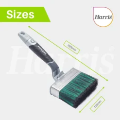 Harris Ultimate Shed & Fence 120mm Swan Neck Paint Brush -Haris Home Shop 12891873 1705045983408590