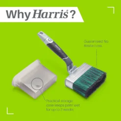 Harris Ultimate Shed & Fence 120mm Swan Neck Paint Brush -Haris Home Shop 12891873 2265045983267749