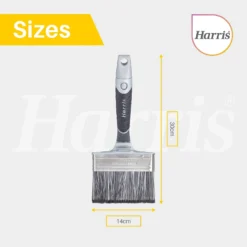 Harris Ultimate Masonry 120mm Swan Neck Paint Brush -Haris Home Shop 12891874 1185045983420077