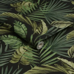 Palm House Green Wallpaper -Haris Home Shop 12913552 9104860665269077