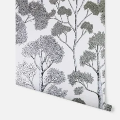 Arthouse Delamere WhiteSilver Wallpaper -Haris Home Shop 12961406 1374856734671924