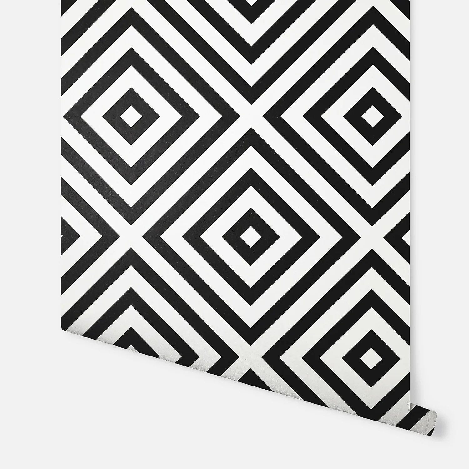 Arthouse Geometric Diamond Mono Wallpaper 5 Arthouse Geometric Diamond Mono Wallpaper - Image 5