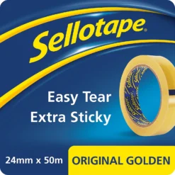 Sellotape Original Golden Sticky Tape - 1 Roll