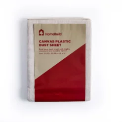Homebuild Canvas Plastic Drop Sheet - 5 X 12m