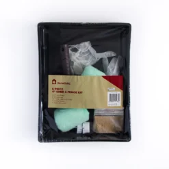 Homebuild 4" Shed And Fence Roller Set - 6 Pack