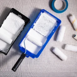 Homebuild 4" Mini Roller Paint Set - 4 Pack -Haris Home Shop 13033412 2925051166849762