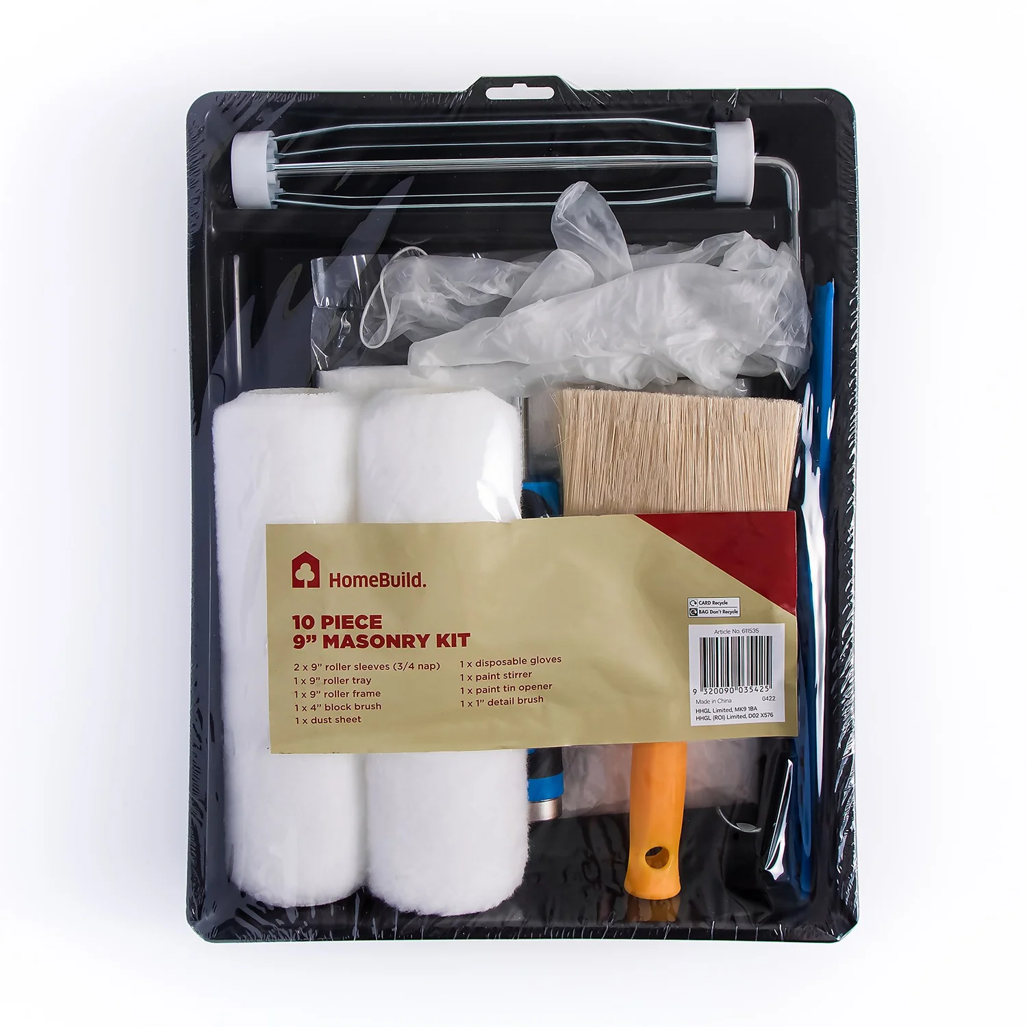 Homebuild 9" Masonry Paint Kit - 10 Pack 1 Homebuild 9" Masonry Paint Kit - 10 Pack