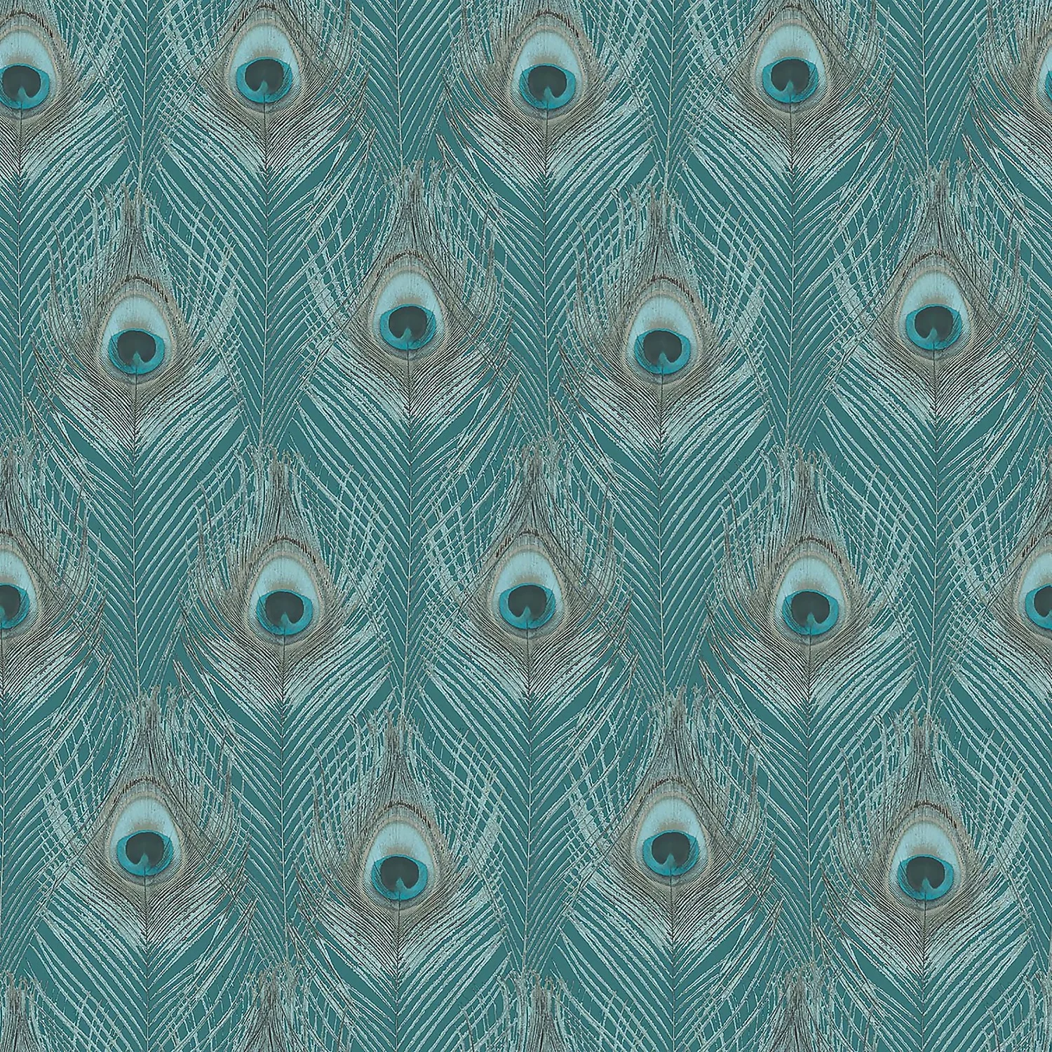 Organic Textures Peacock Turquoise Wallpaper 1 Organic Textures Peacock Turquoise Wallpaper
