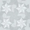 Organic Textures Inlay Wood Grey Wallpaper Sample