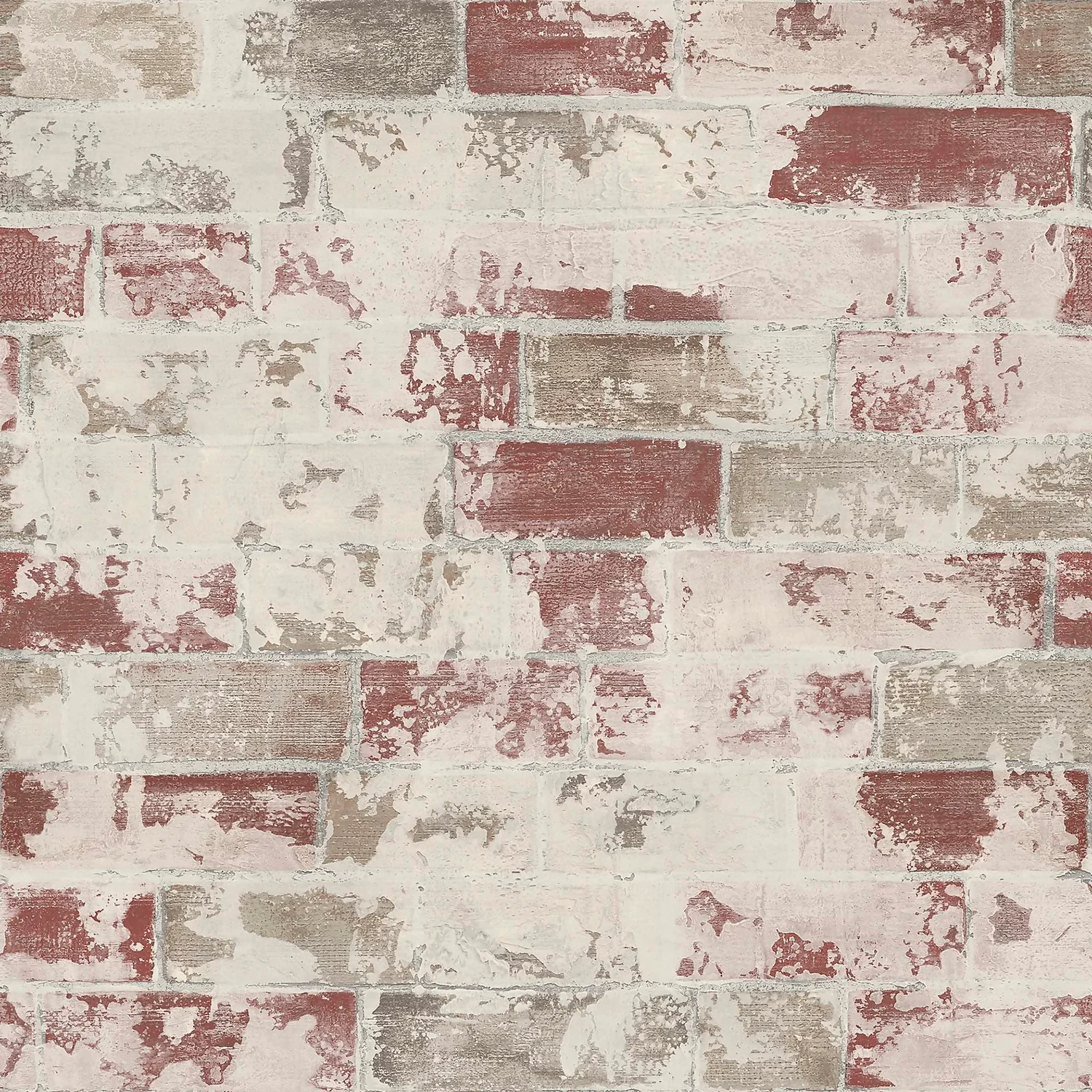 Organic Textures Brick Red Wallpaper Sample 1 Organic Textures Brick Red Wallpaper Sample