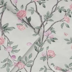 Laura Ashley Eglantine Eau De Nil Wallpaper -Haris Home Shop 13135812 3754871506773747