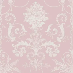 Laura Ashley Josette Amethyst Wallpaper