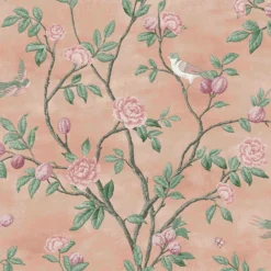 Laura Ashley Eglantine Blush Wallpaper