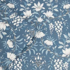 Laura Ashley Parterre Dark Seaspray Wallpaper -Haris Home Shop 13135843 1054871509401084