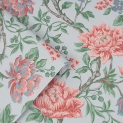 Laura Ashley Tapestry Floral Slate Grey Wallpaper -Haris Home Shop 13135851 7524871509508874