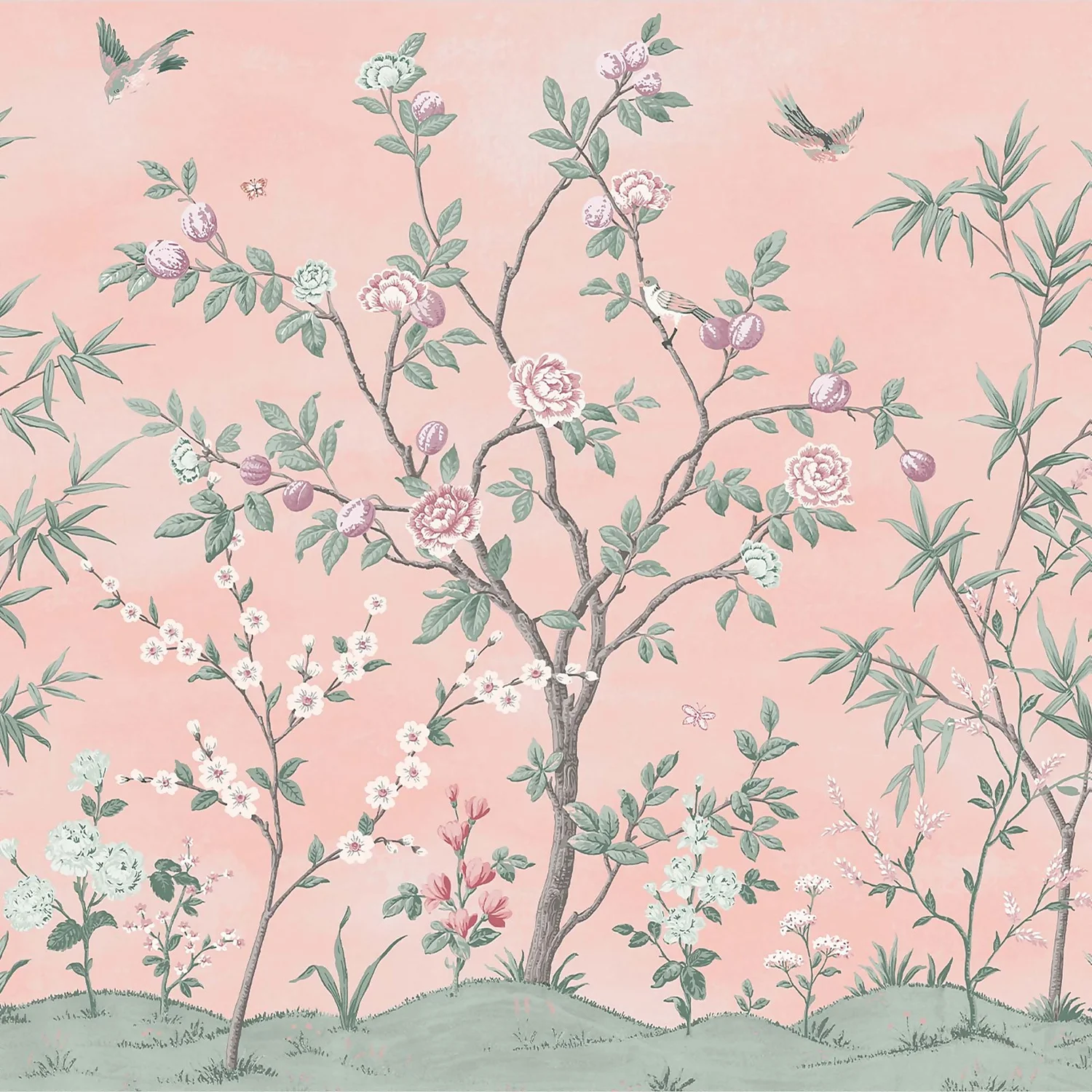 Laura Ashley Eglantine Paste The Wall Mural 1 Laura Ashley Eglantine Paste The Wall Mural